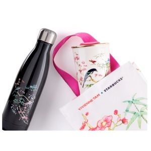 SOLD- RARE Starbucks + Vivienne Tam S’well Bottle